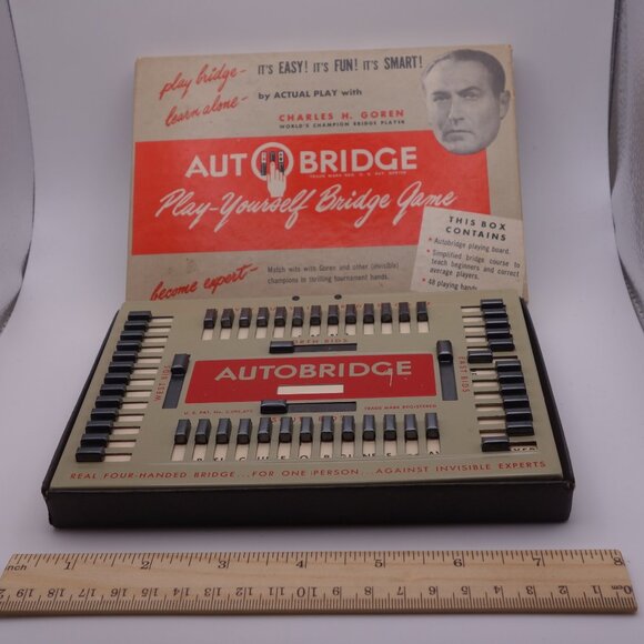 AUTO BRIDGE Play-Yourself Bridge Game by ACTUAL PLAY with CHARLES H. GOREN - Picture 14 of 16